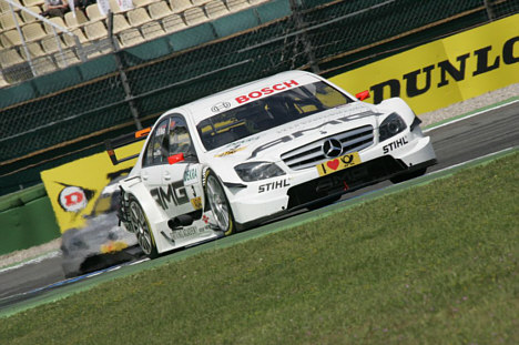 Paul Di Resta var bedste Mercedes Benz kører denne weekend.